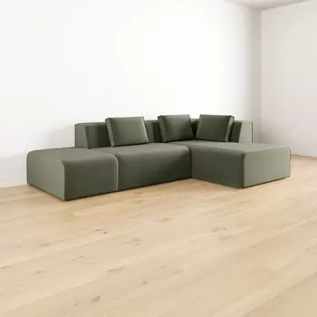 Диван угловой правый Сольер