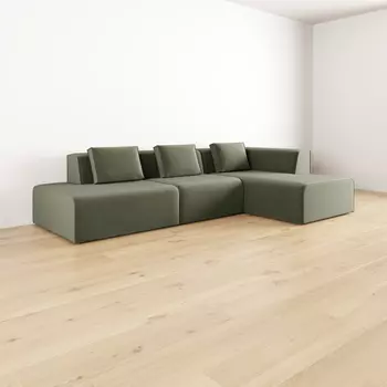 Диван угловой правый Сольер