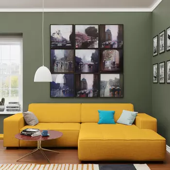 Диван угловой правый Тауэр