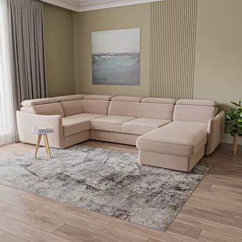 Диван угловой П-образный правый Торонто