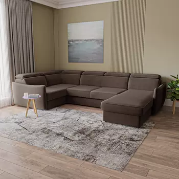 Диван угловой П-образный правый Торонто