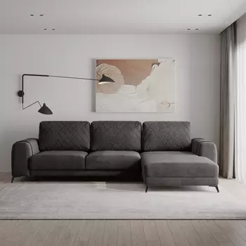 Диван угловой правый Вестон