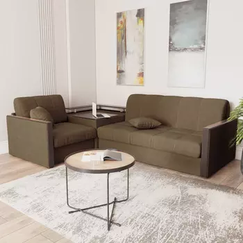 Диван угловой с баром Бристоль 1,6