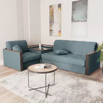 Диван угловой с баром Бристоль 1,6