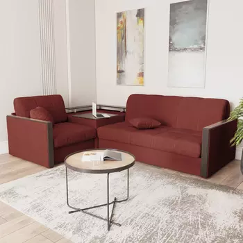 Диван угловой с баром Бристоль 1,6