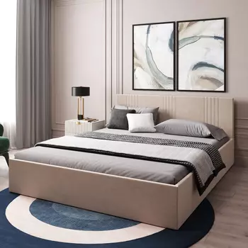 Кровать с подъемным механизмом Элис 160x200 + матрас Корби