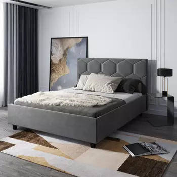 Кровать Келли 160x200 + матрас Барон