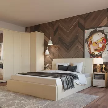 Кровать с подъемным механизмом