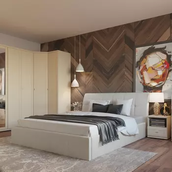 Кровать с подъемным механизмом