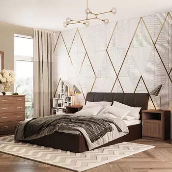 Кровать с подъемным механизмом