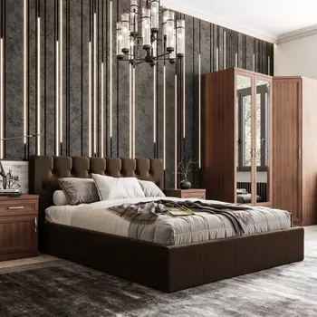 Кровать с подъемным механизмом