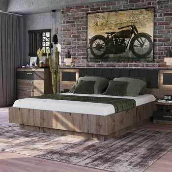 Кровать с подъемным механизмом Дениз