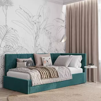 Кровать с подъемным механизмом Г-образная Мидо