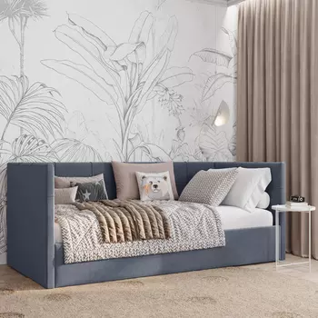 Кровать с подъемным механизмом П-образная Мидо