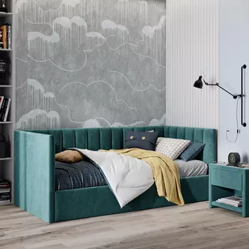 Кровать с подъемным механизмом П-образная Трино