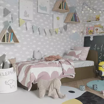 Кровать с подъемным механизмом Тиана 90x200