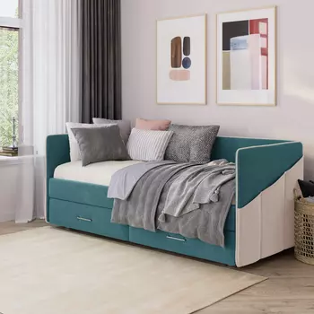 Кровать с ящиками Флавио 90x200