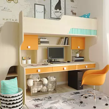 Кровать Тиана с подсветкой 80x190