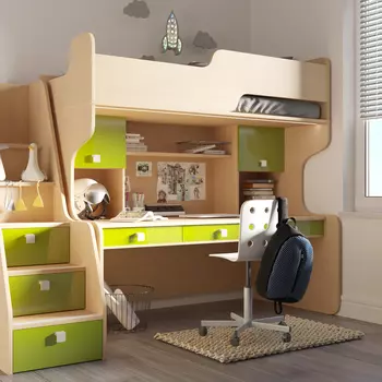 Кровать Тиана с подсветкой 80x190