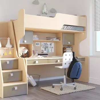 Кровать Тиана с подсветкой 80x190