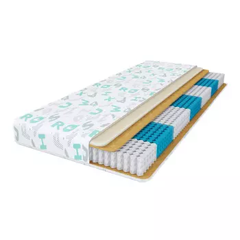 Матрас Бонни Ф 80x180 с пружинным блоком 7 Zone Ultra Dynamic Systems