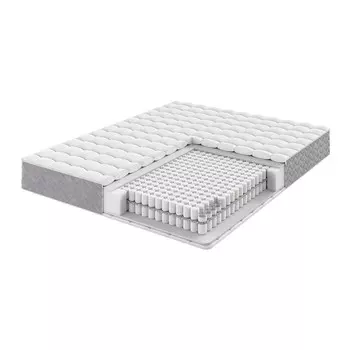 Матрас Grey line 200x200 с двойным пружинным блоком Pocket Spring Standart