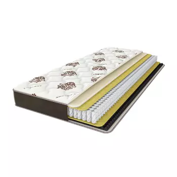 Матрас Перфект 90x200 с пружинным блоком 4D Spring