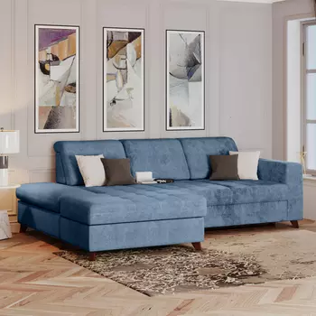 Модульный левый диван Доминика