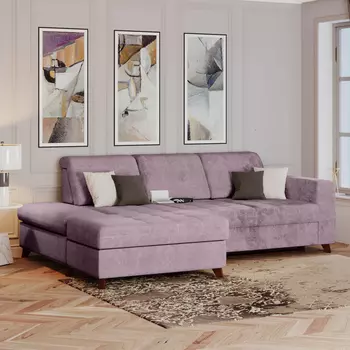 Модульный левый диван Доминика