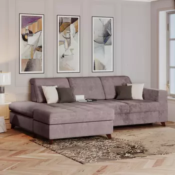 Модульный левый диван Доминика