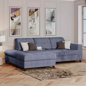 Модульный левый диван Доминика