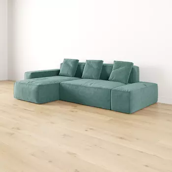 Модульный угловой диван левый Бакстер