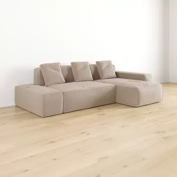 Модульный угловой диван правый Бакстер