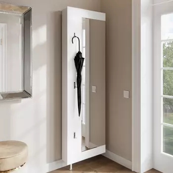 Обувница с вешалкой Лацио