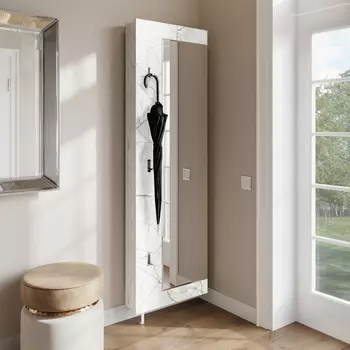 Обувница с вешалкой Лацио