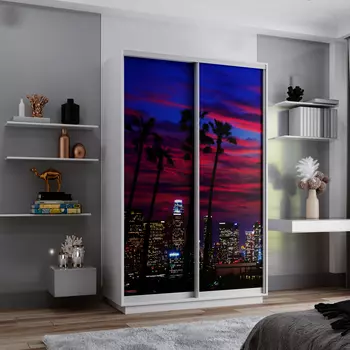 Шкаф-купе 2-дверный Фреско