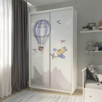 Шкаф-купе 2-дверный Фреско