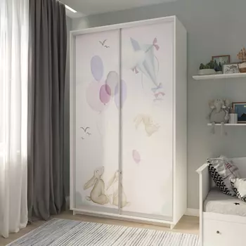 Шкаф-купе 2-дверный Фреско