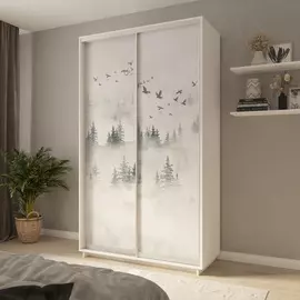 Шкаф-купе 2-дверный Фреско 140/60