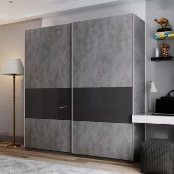 Шкаф-купе 2-дверный Корсо