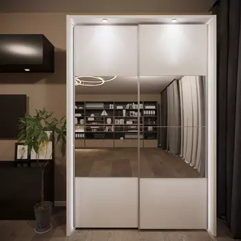 Шкаф-купе 2-дверный Леонардо 160/50