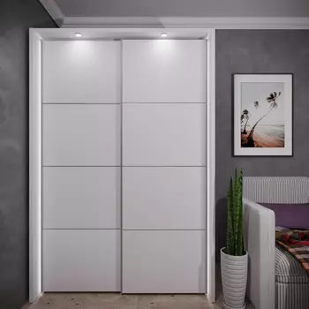 Шкаф-купе 2-дверный Леонардо 160/50