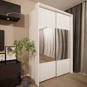 Шкаф-купе 2-дверный Леонардо 190/50