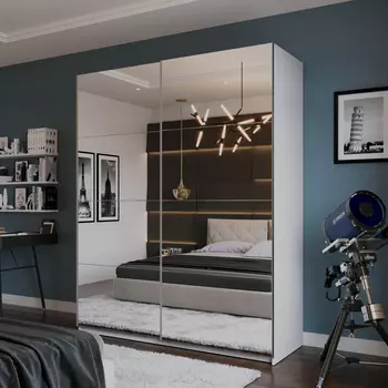 Шкаф-купе 2-дверный Модерно