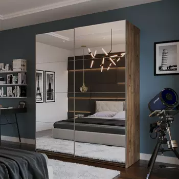 Шкаф-купе 2-дверный Модерно