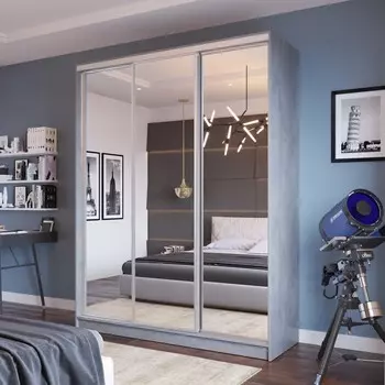 Шкаф-купе 3-дверный Даллас