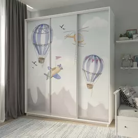 Шкаф-купе 3-дверный Фреско 210/60