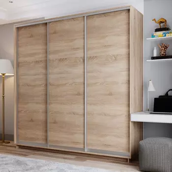 Шкаф-купе 3-дверный Фреско 240/45