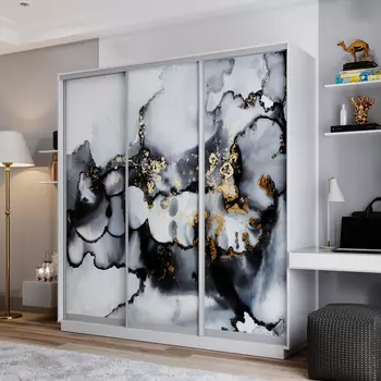 Шкаф-купе 3-дверный Фреско