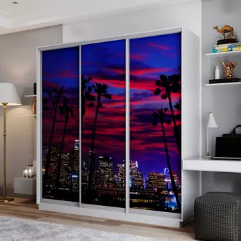 Шкаф-купе 3-дверный Фреско